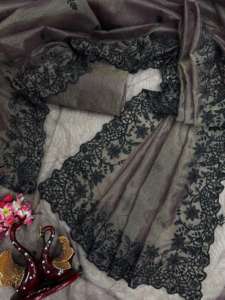 Sari de créateur indien le plus exporté Dernière exclusivité royale Goût Saree Fancy Blouse Premium Quality Bridal Ethnic Party Wear Women - Product Image 4