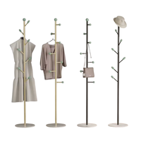 Porte-vêtements en métal minimaliste pour chambre d'angle, bureau et entrée |   Porte-manteau pour vêtements, organisateur de maison avec service OEM et ODM