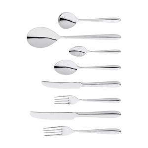 Hand-forged Cutlery Silver Metal Knife Fork Spoon Cutlery <b>Set</b> Stainless Steel Unique Handle Flatware Silverware Mirrored Steel - Product Image 6
