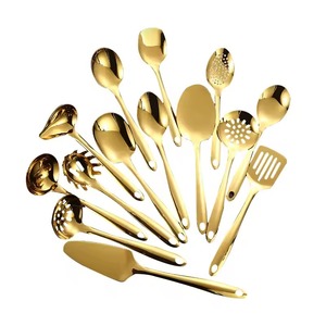 Couverts en acier inoxydable idéal cuisine de table café maison couleur argent plaqué fini couverts poignée en marbre ensemble de 5 pièces - Product Image 6