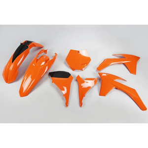 Kit di plastica 127 arancione per KTM SX 125 2012 accessori moto - Product Image 1