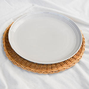 Latest Design <b>Snowflake</b> Rattan <b>Placemats</b> Dinner Decor Natural <b>Placemat</b> Dish Tablemats From Vietnam Factory - Product Image 6