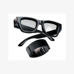Nuevas gafas inteligentes <span class=keywords><strong>Ray</strong></span>-<span class=keywords><strong>Ban</strong></span> sin aranceles con pantalla y banda Neural AI con pantalla en la lente - Montura brillante, tamaño de banda grande 1 2 3 - Product Image 1