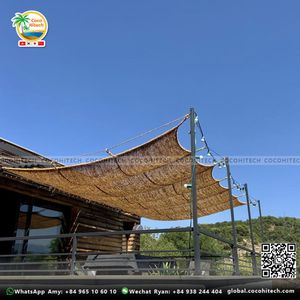 PREMIUM COIR SUN SHADE SAIL DAILOCVINA VIETNAM COMODIDAD DURADERA AL AIRE LIBRE - Product Image 5