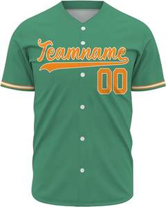 เสื้อเบสบอลแบบสั่งทำพิเศษจาก MICR@TECH SPORTS แบบซับลิเมชั่น แขนสั้น คอวี ติดกระดุมทั้งตัว พร้อมสีที่กำหนดเองได้ - Product Image 5