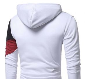 High Quality Custom Logo Cotton <b>Sherpa</b> Fleece <b>Hoodie</b> <b>Men's</b> Oversized Winter Coat with Solid Pattern-Wholesale Supply - Product Image 5