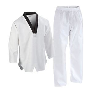 Venta al por mayor nuevo diseño personalizado OEM ligero Taekwondo uniforme precio de fábrica Color sólido Taekwondo uniforme secado rápido transpirable - Product Image 2