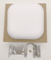 Solution de contrôle d'accès, antenne UHF circulaire longue portée RFID 3dB personnalisée GA-190D8 en aluminium pour la gestion des actifs