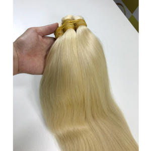 Brun blond en vrac commande personnalisée extensions de cheveux haute qualité bouclés en vrac cuticule alignée vietnamienne grand Stock meilleur vendeur - Product Image 5
