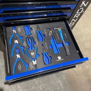 High Quality Wholesale Portable Tool <b>Box</b> Fully Equipped Pre-Assembled Ball Bearing Wheeled Waterproof 7-Drawer Aluminum Alloy - Product Image 4