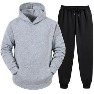 Sudadera con capucha de lana para hombre y mujer, traje deportivo, Jersey de algodón 100%, respetuoso con el medio ambiente, transpirable, con bolsillo, para entrenamiento físico - Product Image 4