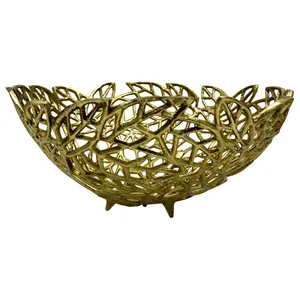 Bol en céramique artisanal de designer pour espaces de vie de luxe, style américain contemporain, écologique, décoration de table haute, plaqué sûr - Product Image 3