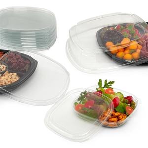 Tapas Transparentes de PET a Presión para Contenedores, Tapas y Cierres para Botellas, Se Venden por Separado - Product Image 1