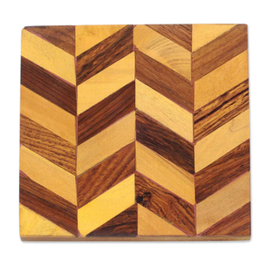 Sous-verre en bois de qualité solide nouvelle conception de style classique ustensiles de cuisine incroyable taille personnalisée forme Homeware tapis tampons - Product Image 1