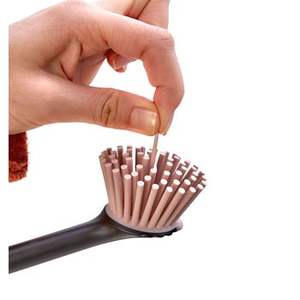 <b>Silicone</b> Eco-Friendly Kitchen Bathroom Sink Countertop Brush for Cooking/<b>Baking</b>/Barbecue Ata Home High Quality Best Price Black - Product Image 1