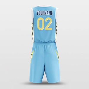 Short de basket-ball d'été BSCI uniforme de basket-ball réversible respirant de haute qualité - Product Image 4