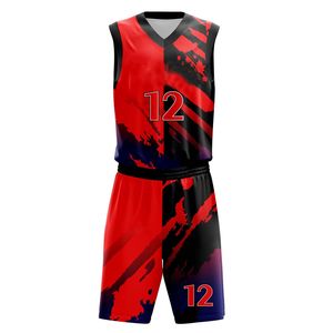 Uniforme de baloncesto con logotipo personalizado para hombre, uniforme de baloncesto de fabricante profesional, uniforme de baloncesto de buena calidad - Product Image 4