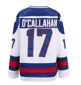 Men's Custom Sublimation Design Polyester Ice Hockey Jersey Custom Name Number Team Name <b>Stitched</b> Quick Dry Breathable - Product Image 6