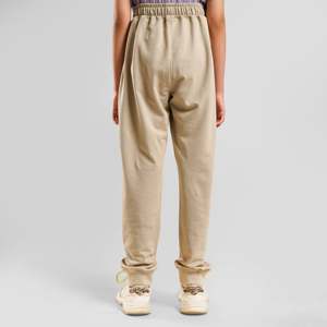 Pantalones Deportivos Casuales de Cintura Alta, Transpirables, Tipo Harem, Color Beige, Marca GymBreeze - Product Image 2
