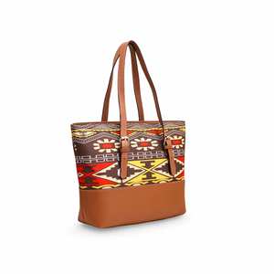 Sac isotherme décontracté à bandoulière moutarde P56128 - Product Image 2