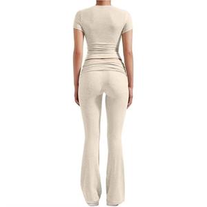 Survêtement confortable pour femmes Haut à manches longues et joggeurs pour les jours de course ou d'entraînement décontractés de tous les jours - Product Image 4