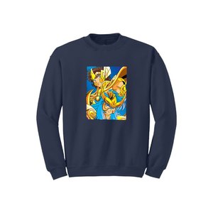Colección de Anime 100%, sudadera de algodón con estampado de bolsillos para mujer, Polar, informal, de invierno, con cuello redondo, tejido frontal, serigrafía - Product Image 6