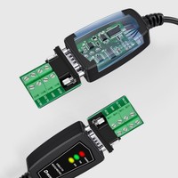 DTECH 1,5 m USB A Tipo C a RS232/422/485 Serial Macho DB9 Adaptador Convertidor Cable con Indicadores LED