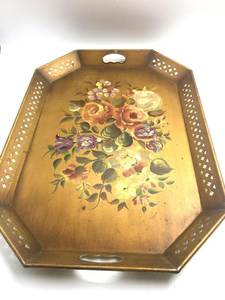 Plat de service et plateau en métal de qualité élégante à un seul niveau, vaisselle pour hôtel et événements - Product Image 3