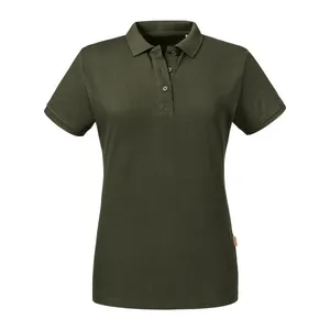 Camiseta Polo Orgánica para Mujer, Sostenible, para Merchandising Promocional - Product Image 3