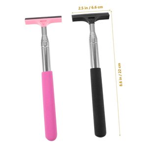 Telescopic 1m <b>Extendable</b> Car Side Mirror Wiper Squeegee <b>Cleaning</b> Tool - Product Image 4