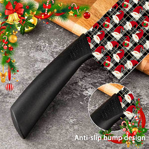 Couteau de chef en céramique à prix d'usine populaire, 5 ensembles, chefs professionnels, écoles de cuisine, manche en plastique, vente chaude, livraison rapide - Product Image 4