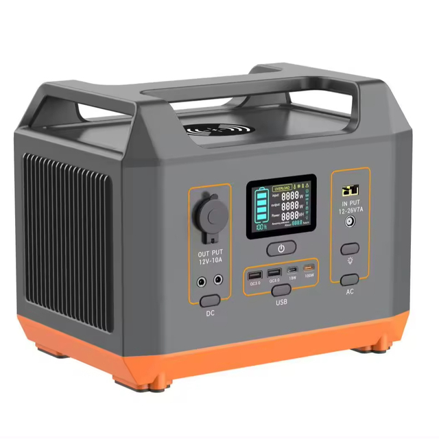 Portable Power Station 600W Wireless Charging for Laptop