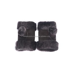 Gants chauffants en cuir suédé marron camel OEM 2026 – Confortables, style décontracté, haute qualité, pour l'extérieur et l'hiver - Product Image 6