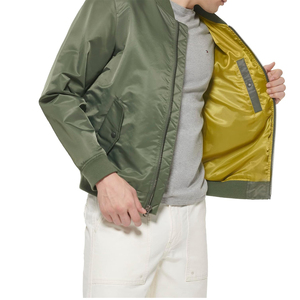 Vestes de baseball décontractées coupe étroite pour hommes blousons d'aviateur pour hommes conception personnalisée vêtements d'extérieur conception supérieure blouson d'aviateur pour hommes - Product Image 5