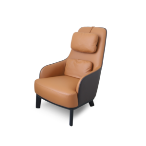 Lisbon Lounge Chair-Chaise longue sophistiquée pour le salon, meubles d'intérieur élégants avec un confort moelleux et contemporain - Product Image 1