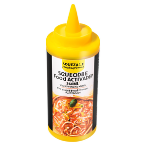 <b>SQUEEZE</b> Food Dispenser 360Ml Yellow Plastic <b>Bottle</b> For Condiments Storage - Product Image 2