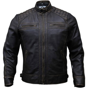 Wholesale Fashion High Quality Motorcycle <b>Jacket</b> for Men Manufacturer Custom Logo Men <b>White</b> <b>jacket</b> for men - Product Image 5