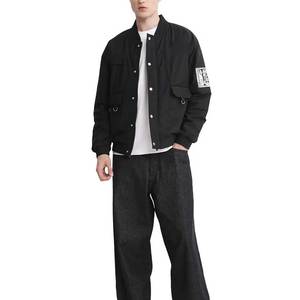 Hombres Nuevo Diseño Ligero Bomber Chaquetas Smart Casual Chaquetas Primavera Verano Chaquetas Cortavientos Full Zip Coat - Product Image 5