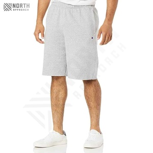 กางเกงขาสั้นผ้าแคนวาสเอวสูงมาใหม่สำหรับผู้ชายกางเกงขาสั้นผ้าฟลีซดีไซน์เรียบแบบลำลองสำหรับผู้ชายกางเกงขาสั้นฤดูร้อน - Product Image 2
