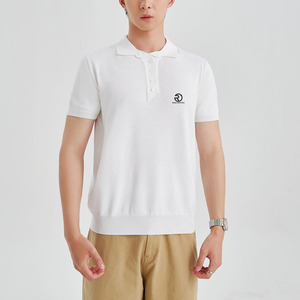 POLO Sencillo de Color Sólido para Hombre, Camisa POLO de Secado Rápido, Cómoda y a la Moda, Novedad de Verano - Product Image 2