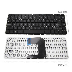 Tastiera per Laptop HP 14-Q 240/245/246 G4 in Spagnolo, Compatibile con Francese, Russo, Inglese, Stile Meccanico a Membrana in Plastica - Product Image 2