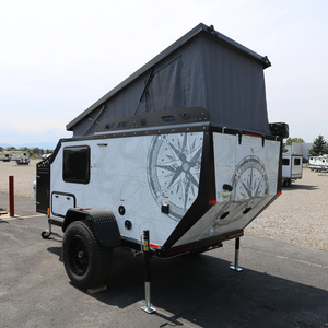 Remolque Familiar Híbrido Todoterreno con Techo Elevable, Caravana Plegable, Estándar Australiano, RV, Camping, Inodoro, Suspensión Independiente - Product Image 5