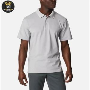 Nuevas camisetas Polo 100% de algodón orgánico para hombre, camisetas Polo personalizadas con logotipo bordado, camiseta suave de verano de alta calidad - Product Image 1