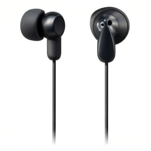 Audífonos Intrauditivos Negros de Plástico con Sonido Nítido e Indicador LED de Batería - MDRE9LPB AE - Product Image 2