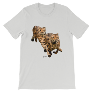 Camiseta Informal Premium para Niños Cheetah Brothers, Camiseta Polo de Secado Rápido para Niño, Diseño con Estampado Animal - Product Image 2