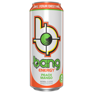 Boisson énergisante Bang Energy Drink Cotton Candy aux saveurs naturelles, 0 calorie, canette de 473 ml, super créatine, boisson sportive et pour les études - Product Image 3