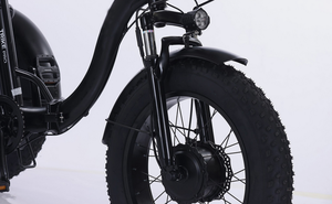 Stock disponible : Tricycle électrique pliable 20 pouces, 500W, batterie lithium 48V, cadre en aluminium, pneus larges, vélo à 3 roues, E-Trike unisexe - Product Image 3