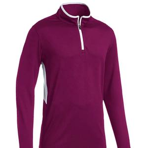 เสื้อกันหนาวซิปครึ่ง350 GSM, เสื้อขนแกะธรรมดายืดได้สวมใส่สบายสำหรับฤดูหนาวเสื้อออกกำลังกายขนาดพลัสไซส์ผลิตในปากีสถาน - Product Image 1