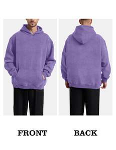 Sudadera con Capucha Unisex de Algodón Grueso, Ropa Deportiva Informal, Sudadera con Capucha para Hombre y Mujer, Ropa de Invierno, Logotipo Personalizado - Product Image 4