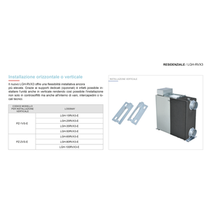 Unidad de Recuperación de Calor Entalpica con Conductos Flexibles Industriales Mitsubishi Lossnay LGH-25RVX3-E para Sistemas HVAC - Product Image 4